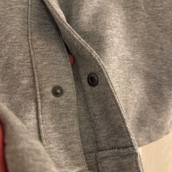 Express men’s collared button up shirt jacket | gray/black | Size L | New - Picture 6 of 11